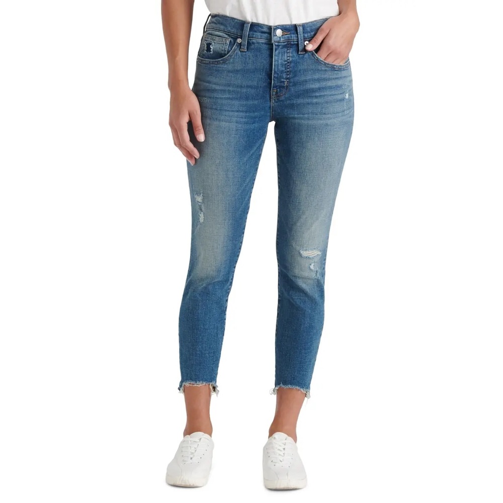 LUCKY BRAND | Skinny Jeans Raw Hem Women’s 8